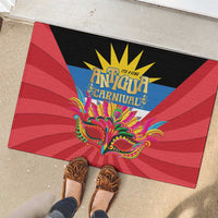 Antigua Carnival Rubber Doormat Greatest Summer Festival Of Caribbean - Wonder Print Shop