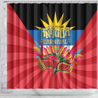 Antigua Carnival Shower Curtain Greatest Summer Festival Of Caribbean - Wonder Print Shop