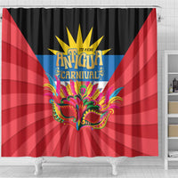 Antigua Carnival Shower Curtain Greatest Summer Festival Of Caribbean - Wonder Print Shop