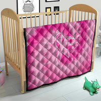 Personalized Breast Cancer Awareness Quilt Think Pink Tie Dye Ribbon - Wonder Print Shop