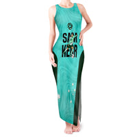Australia Soccer Tank Maxi Dress Sam Kerr Matildas Proud 2023 World Cup Turquoise - Wonder Print Shop
