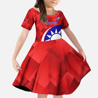 Personalised Taiwan Badminton Family Matching Tank Maxi Dress and Hawaiian Shirt 2024 Taiwanese Proud Dynamic Style - Wonder Print Shop