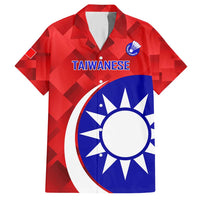 Personalised Taiwan Badminton Hawaiian Shirt 2024 Taiwanese Proud Dynamic Style - Wonder Print Shop