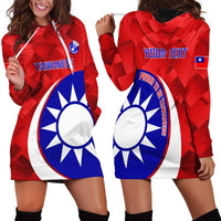 Personalised Taiwan Badminton Hoodie Dress 2024 Taiwanese Proud Dynamic Style - Wonder Print Shop