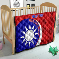 Personalised Taiwan Badminton Quilt 2024 Taiwanese Proud Dynamic Style - Wonder Print Shop