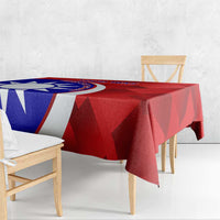 Personalised Taiwan Badminton Tablecloth 2024 Taiwanese Proud Dynamic Style - Wonder Print Shop