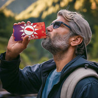 Personalised Taiwan 4 in 1 Can Cooler Tumbler Taiwanese Map Mix Prunus Mume Blossoms - Wonder Print Shop