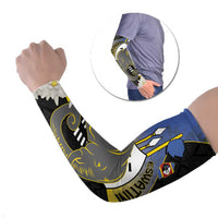 Eswatini Independence Day Arm Sleeves Swaziland Nguni Shield African Pattern - Wonder Print Shop