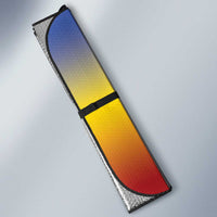 Eswatini Independence Day Auto Sun Shade Swaziland Nguni Shield African Pattern - Wonder Print Shop