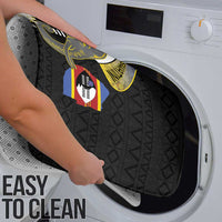 Eswatini Independence Day Bathroom Set Swaziland Nguni Shield African Pattern - Wonder Print Shop