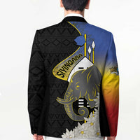 Eswatini Independence Day Blazer Swaziland Nguni Shield African Pattern - Wonder Print Shop