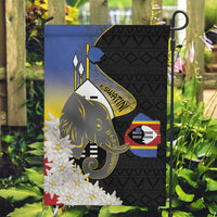 Eswatini Independence Day Garden Flag Swaziland Nguni Shield African Pattern - Wonder Print Shop