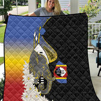 Eswatini Independence Day Quilt Swaziland Nguni Shield African Pattern - Wonder Print Shop