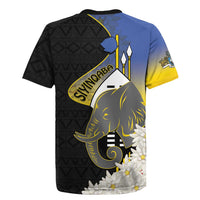 Eswatini Independence Day Rugby Jersey Swaziland Nguni Shield African Pattern - Wonder Print Shop