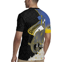 Eswatini Independence Day Rugby Jersey Swaziland Nguni Shield African Pattern - Wonder Print Shop