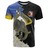 Eswatini Independence Day T Shirt Swaziland Nguni Shield African Pattern - Wonder Print Shop