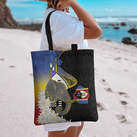 Eswatini Independence Day Tote Bag Swaziland Nguni Shield African Pattern - Wonder Print Shop