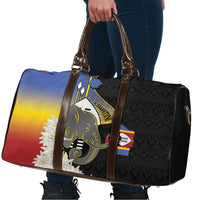 Eswatini Independence Day Travel Bag Swaziland Nguni Shield African Pattern - Wonder Print Shop