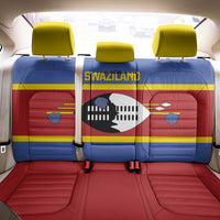 Swaziland Back Car Seat Cover Siyinqaba Eswatini Flag Style - Wonder Print Shop