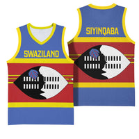 Swaziland Basketball Jersey Siyinqaba Eswatini Flag Style - Wonder Print Shop