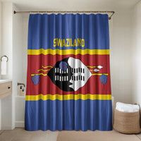Swaziland Bathroom Set Siyinqaba Eswatini Flag Style - Wonder Print Shop