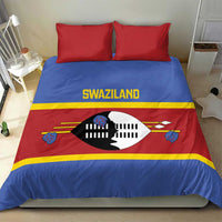 Swaziland Bedding Set Siyinqaba Eswatini Flag Style - Wonder Print Shop