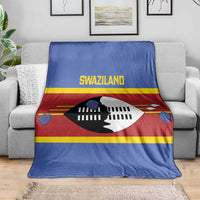 Swaziland Blanket Siyinqaba Eswatini Flag Style - Wonder Print Shop