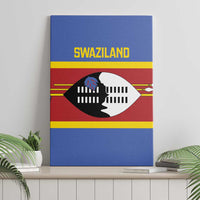 Swaziland Canvas Wall Art Siyinqaba Eswatini Flag Style - Wonder Print Shop