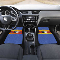 Swaziland Car Mats Siyinqaba Eswatini Flag Style - Wonder Print Shop