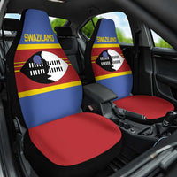 Swaziland Car Seat Cover Siyinqaba Eswatini Flag Style - Wonder Print Shop