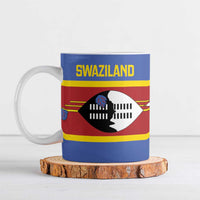 Swaziland Ceramic Mug Siyinqaba Eswatini Flag Style - Wonder Print Shop