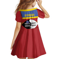 Swaziland Family Matching Puletasi and Hawaiian Shirt Siyinqaba Eswatini Flag Style - Wonder Print Shop