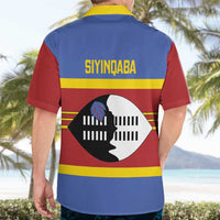 Swaziland Hawaiian Shirt Siyinqaba Eswatini Flag Style - Wonder Print Shop