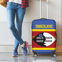 Swaziland Luggage Cover Siyinqaba Eswatini Flag Style - Wonder Print Shop