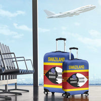 Swaziland Luggage Cover Siyinqaba Eswatini Flag Style - Wonder Print Shop