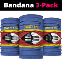 Swaziland Neck Gaiter Siyinqaba Eswatini Flag Style - Wonder Print Shop