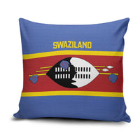 Swaziland Pillow Cover Siyinqaba Eswatini Flag Style - Wonder Print Shop