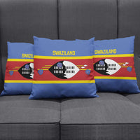 Swaziland Pillow Cover Siyinqaba Eswatini Flag Style - Wonder Print Shop