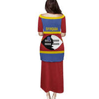 Swaziland Puletasi Siyinqaba Eswatini Flag Style - Wonder Print Shop