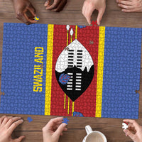 Swaziland Puzzle Siyinqaba Eswatini Flag Style - Wonder Print Shop