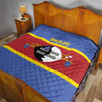 Swaziland Quilt Siyinqaba Eswatini Flag Style - Wonder Print Shop