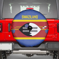 Swaziland Spare Tire Cover Siyinqaba Eswatini Flag Style - Wonder Print Shop