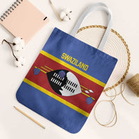 Swaziland Tote Bag Siyinqaba Eswatini Flag Style - Wonder Print Shop