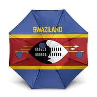 Swaziland Umbrella Siyinqaba Eswatini Flag Style - Wonder Print Shop