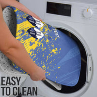 Eswatini Football Custom Bathroom Set Sihlangu Semnikati Blue - Wonder Print Shop