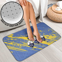 Eswatini Football Custom Bathroom Set Sihlangu Semnikati Blue - Wonder Print Shop