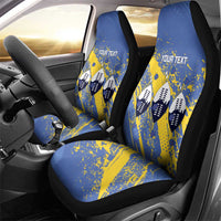 Eswatini Football Custom Car Seat Cover Sihlangu Semnikati Blue - Wonder Print Shop