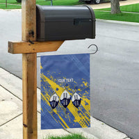 Eswatini Football Custom Garden Flag Sihlangu Semnikati Blue - Wonder Print Shop