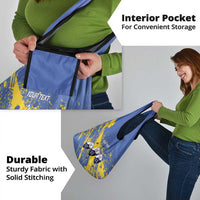 Eswatini Football Custom Grocery Bag Sihlangu Semnikati Blue - Wonder Print Shop