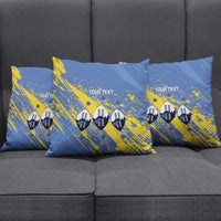 Eswatini Football Custom Pillow Cover Sihlangu Semnikati Blue - Wonder Print Shop